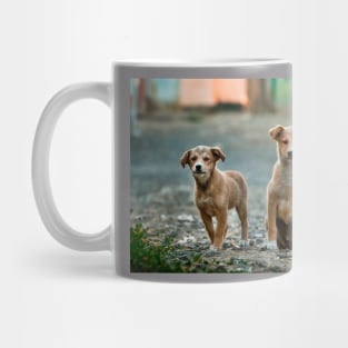 Three Little Dogs Mug